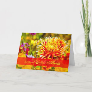 Von der Gruppe Wildblumen Geburtstag Karte