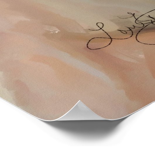 von der Hand des Kapitäns berührt Poster (Ecke)