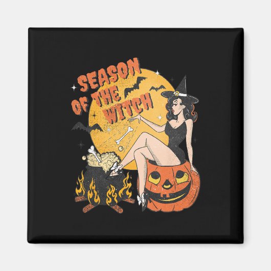 Von der Hexe Halloween Samhain 1 Magnet (Vorne)