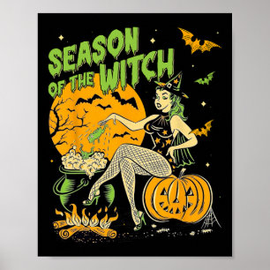Von der Hexe Halloween Samhain Poster