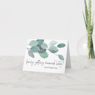 Von der Hochzeit der Braut zum Groom kommen Karte