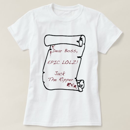 Von der Hölle (mit lolz) T-Shirt (Design vorne)