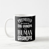 Von der Hunde Opa zum menschlichen Großvater beför Kaffeetasse (Links)