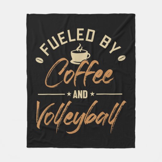 Von der Kaffee- und Volleyballmannschaft gespeist Fleecedecke (Vorderseite)