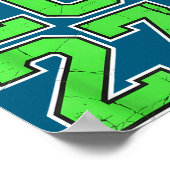 Von der Klasse 2027 Senior 27 High Poster (Ecke)
