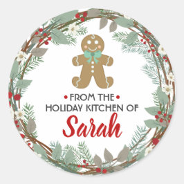 Von der Küche der Aufkleber für den Urlaub