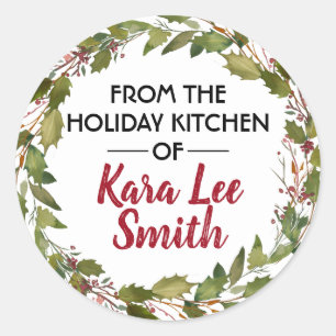 Von der Küche der Aufkleber für den Urlaub