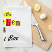 Von der Küche des Custom Retro Küchentücher (Viertel Falte)