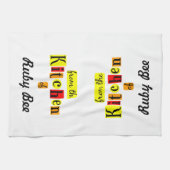 Von der Küche des Custom Retro Küchentücher (Horizontal)