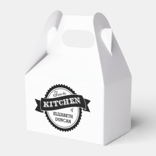 Von der Küche des personalisierten Geschenkschachtel