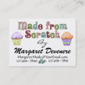 Von der Küche - SRF Visitenkarte (Rückseite)