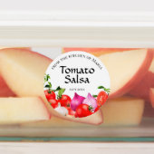 Von der Küche | Tomato Salsa Homemade Etiketten (Befestigt)