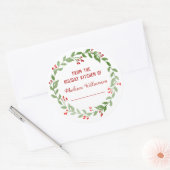 Von der Küchenherstellung | Homemade Jam Runder Aufkleber (Umschlag)