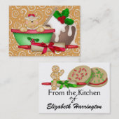 Von der Küchenkarte - SRF Visitenkarte (Vorne/Hinten)