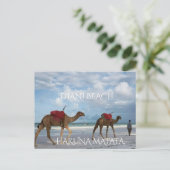 „Von der Küste Kenias mit Liebe – Diani Beach“ Postkarte (Stehend Vorderseite)