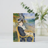 Von der Küste Pierre-Auguste Renoir Postkarte (Stehend Vorderseite)