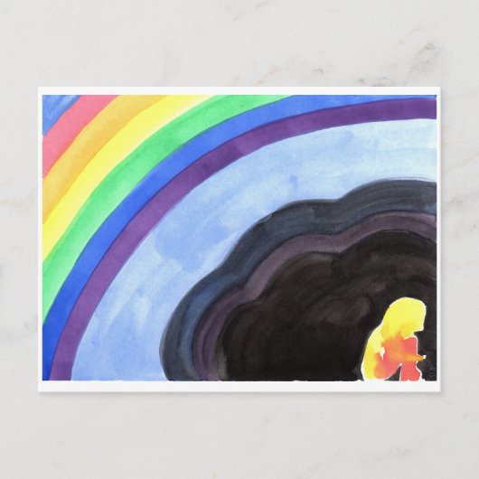 Von der Lichtpostkarte weg Postkarte (Vorderseite)