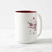 Von der Liebe entzündet (Sleigh Riders book Two) Zweifarbige Tasse (VorderseiteRechts)