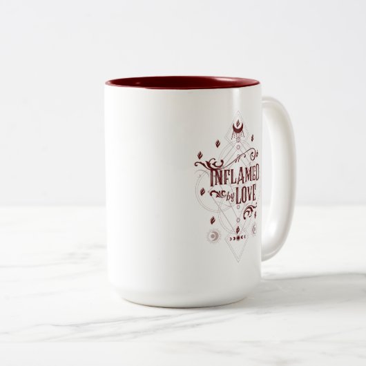 Von der Liebe entzündet (Sleigh Riders book Two) Zweifarbige Tasse (VorderseiteRechts)