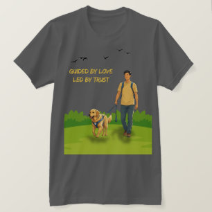 Von der Liebe geleitet - Leitfaden Dog Support Des T-Shirt