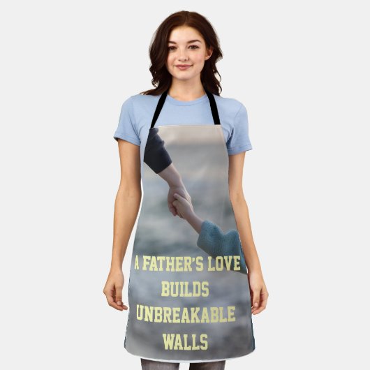 ‚Von der Liebe geleitet‘ Schürze (Getragen)