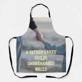 ‚Von der Liebe geleitet‘ Schürze (Vorderseite)