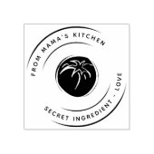 Von der Liebe "Kitchen Mama Secret" Gummistempel (Prägung)