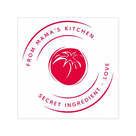 Von der Liebe "Kitchen Mama Secret" Permastempel (Design)