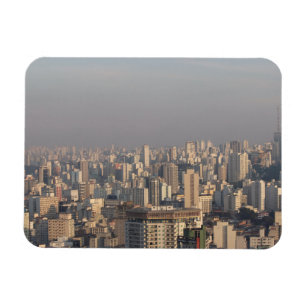 Von der Luftpanoramisches - Sao-Paulo Magnet