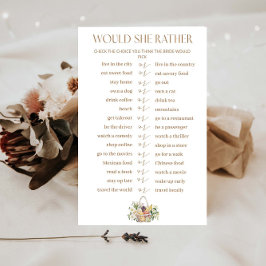 Von der Marktreife würde sie eher Bridal Game