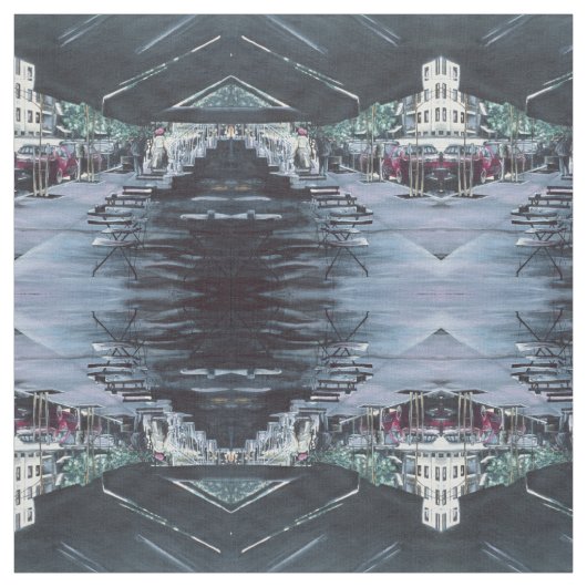 Von der Morgensonne geschützt Stoff (Muster)