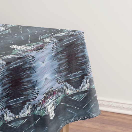 Von der Morgensonne geschützt Tischdecke (Beispiel)