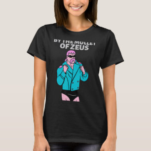 Von der Müllet Zeus Business im vorderen Party in T-Shirt