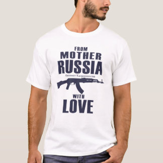 Von der Mutter Russland mit Shirt der Liebe-AK