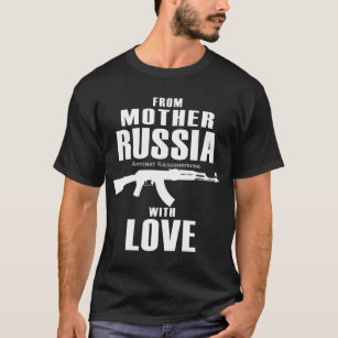 Von der Mutter Russland mit Shirt der Liebe-AK