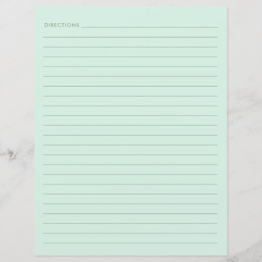 Von der Niedlichen Kochplatte Beilage (Rückseite)