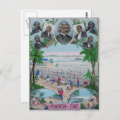 Von der Plantage zum Senat Postkarte (Vorne/Hinten)