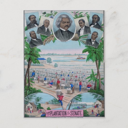 Von der Plantage zum Senat Postkarte (Vorderseite)