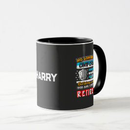 Von der Polizei erschöpft. nicht mehr einheitlich Tasse