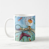 Von der Pond-Meerjungfrau-Kunst Kaffeetasse (Links)