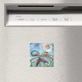 Von der Pond-Meerjungfrau-Kunst Magnet (In Situ (Geschirrspüler))
