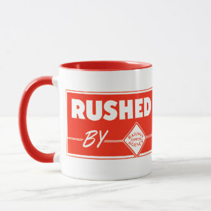 Von der Railway Express Agency beliefert Tasse