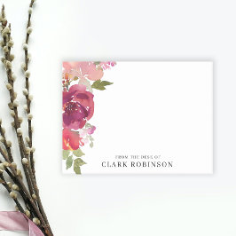 Von der Rezeption des romantischen Bouquets Post-it Klebezettel