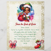 Von der Rezeption Santa für Kinder (Vorderseite)