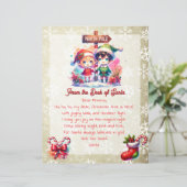 Von der Rezeption Santa für Kinder | Anime Elf (Stehend Vorderseite)