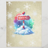 Von der Rezeption Santa für Kinder | Anime Girl El (Rückseite)