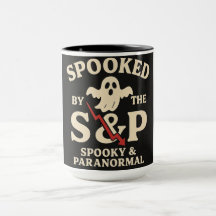 Von der S&P Funny Trader Halloween Tasse gesproche