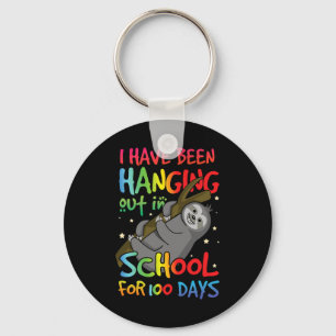 Von der Schule glücklich 100. Tag 100 Hanging Kawa Schlüsselanhänger