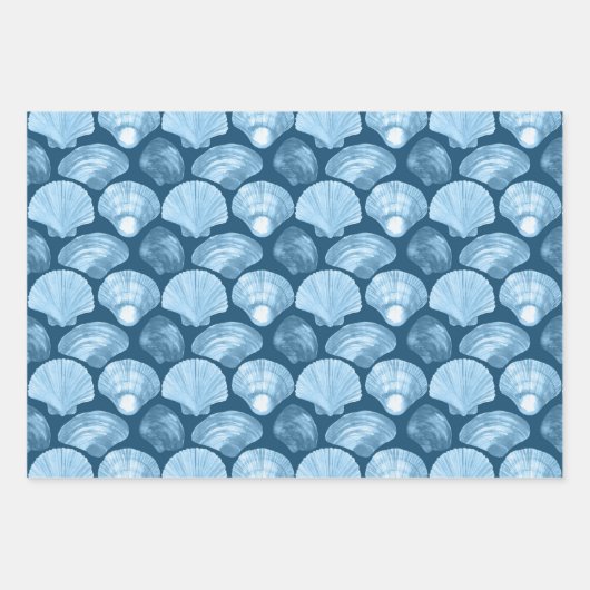 Von der Sea Series Design 11 Geschenkpapier Set (Vorderseite)