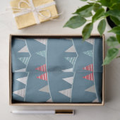 Von der Sea Series Design 7 Seidenpapier (Geschenk)